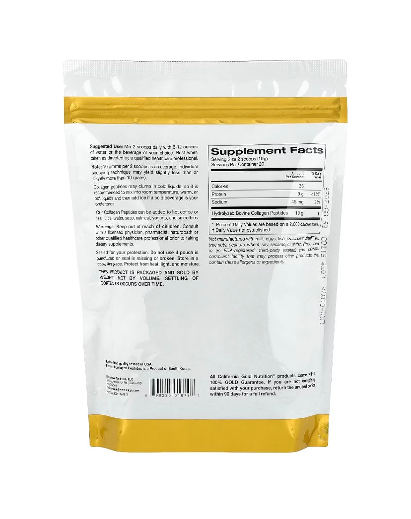 Hydrolyzed Collagen Peptides